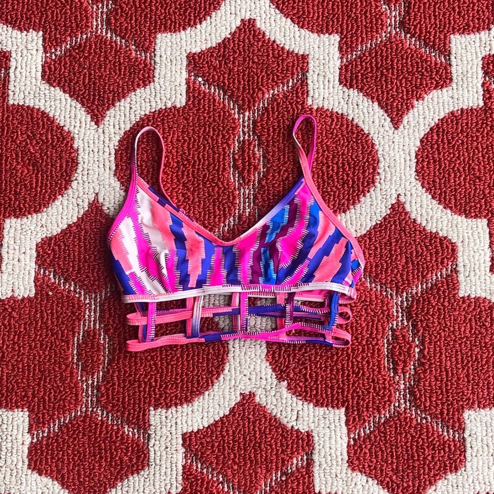 Multi color Swim Top